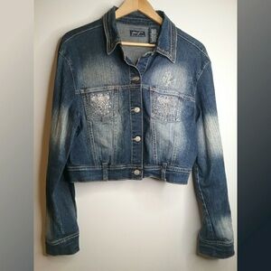 Paco Jeans Denim Jacket Festival Hippie Boho